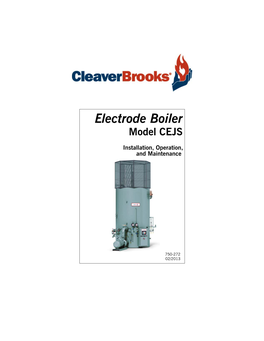 Electrode Boiler Model CEJS