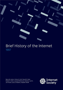 Brief History of the Internet 1997