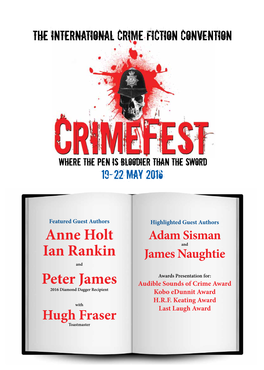 Anne Holt Ian Rankin Peter James