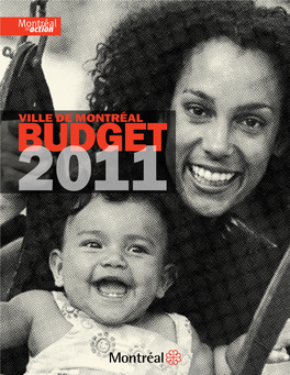 Ville De Montréal Budget 2011