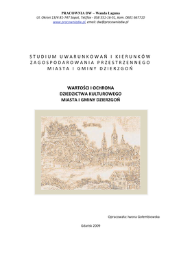 Monografia DZIERZGONIA