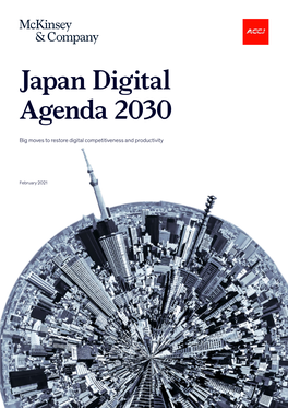 Japan Digital Agenda 2030