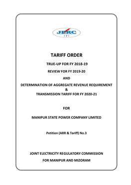 Tariff Order