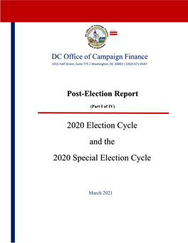 Post-Election Report