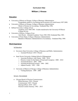 Curriculum Vitae