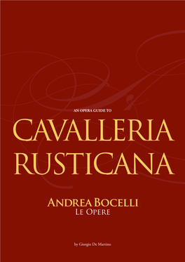 Cavalleria Rusticana