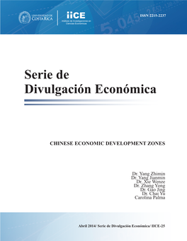 Serie De Divulgación Económica