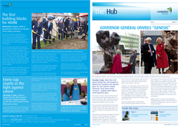 Governor-General Unveils “Genesis” of the Sod(S) Ceremony