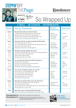So Wrapped up 4 Wall – 48 Counts – Intermediate