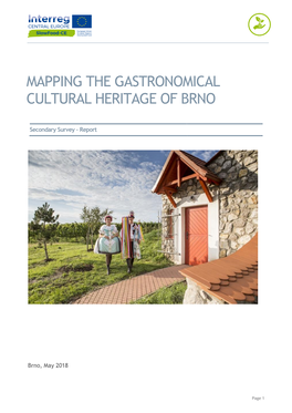 Mapping the Gastronomical Cultural Heritage of Brno