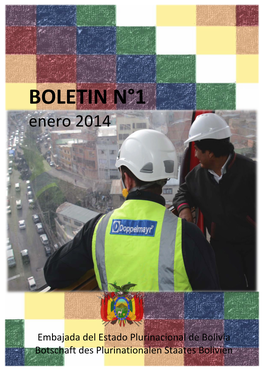 Boletín N°1 Enero 2014 Embajada Del Estado Plurinacional Del Bolivia En