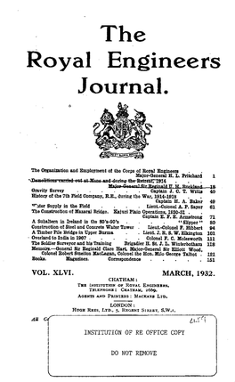 The Royal Engineers Journal