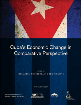 Cuba's Economic Change in Comparative Perspective