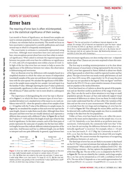 Error Bars Μ Σ 10 Sample Means with 95% CI 9 8 7