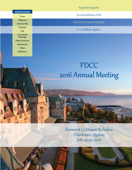 FDCC 2016 Annual Meeting