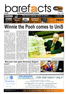 Winnie the Pooh Comes to Unis