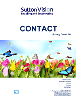 Contact Spring Newsletter 2019