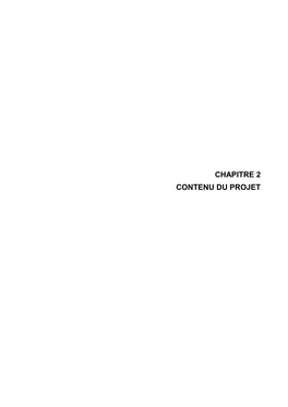 Chapitre 2 Contenu Du Projet Chapitre 2 Contenu Du Projet