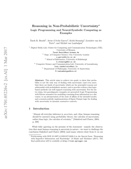 Reasoning in Non-Probabilistic Uncertainty: Logic Programming