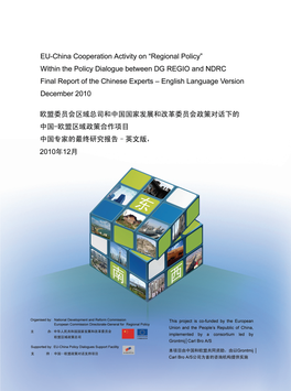 Research Report of the China Expert Group