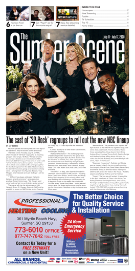 The Cast of '30 Rock' Regroups to Roll out the New NBC Lineup