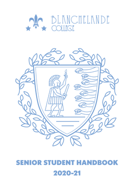 Senior Student Handbook 2020-21