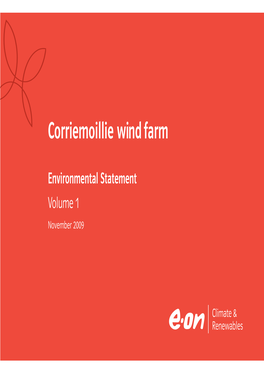 Corriemoillie Wind Farm