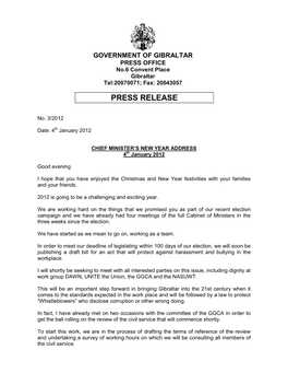 Press Release