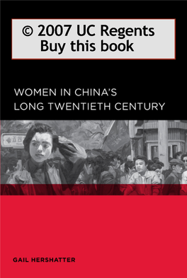 Women in China's Long Twentieth Century