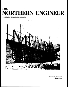 NORTHERN ENGINEER a Publication of the School of Engineering