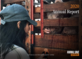 Animal Save Movement's 2020 Annual Report