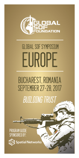 Bucharest, Romania September 27-28, 2017