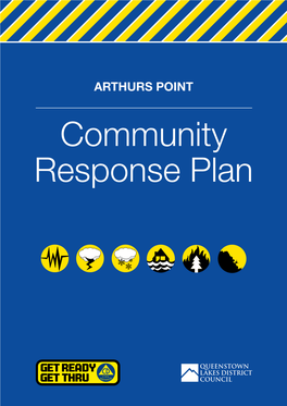 ARTHURS POINT Community Response Plan Contents