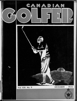 Canadian Golfer, December, 1935