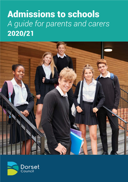 School Admissions Parents' Guide 2020 to 2021