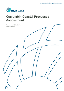 Currumbin Coastal Processes Assessment.Pdf