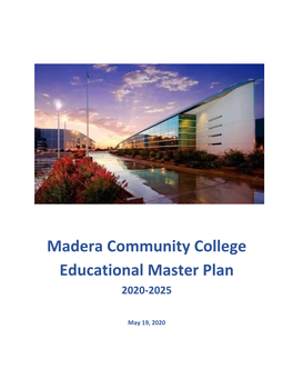 Madera Community College Educational Master Plan 2020-2025