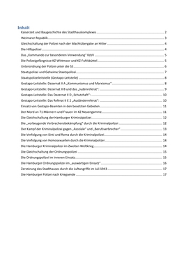 Inhalt Kaiserzeit Und Baugeschichte Des Stadthauskomplexes