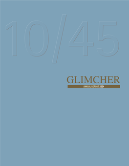 Glimcher Annual Report 2004