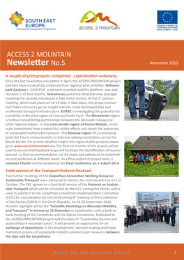 Newsletter No.5