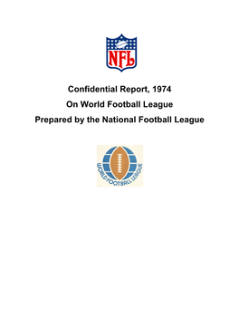NFL Report On