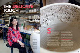 Hitomi Hosono TOUCH Draws on Her Japanese Maker: Hitomi Hosono Heritage and the Best of English Ceramic Tradition to Create Her Exquisite Porcelain Pieces