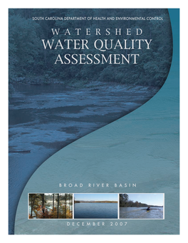Watershed Water Quality Assessment