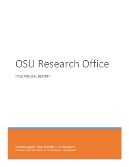 OSU Research Office