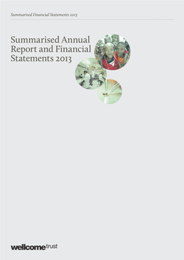 Summarised Annual Report and Financial Statements 2013