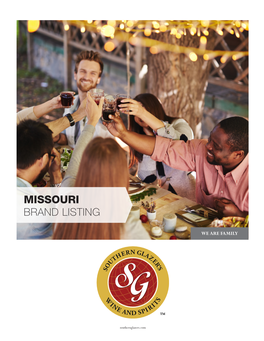 Missouri Brand Listing