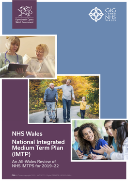 NHS Wales National Integrated Medium Term Plan (IMTP) an All-Wales Review of NHS IMTPS for 2019–22
