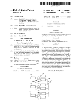 (12) United States Patent (10) Patent No.: US 7,715.459 B2 Brown Et Al