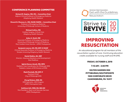 REVIVE 9 Cardiac Surgery, Critical Care Allegheny Health Network