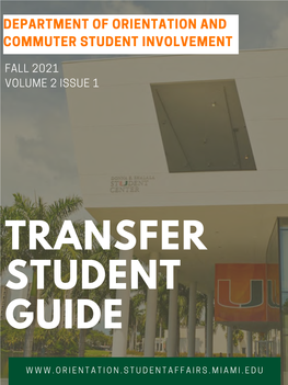 Transfer Student Guide